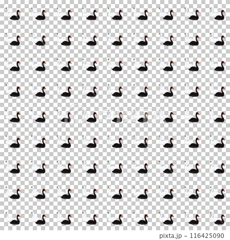 天鵝與黑天鵝壁紙插畫 116425090