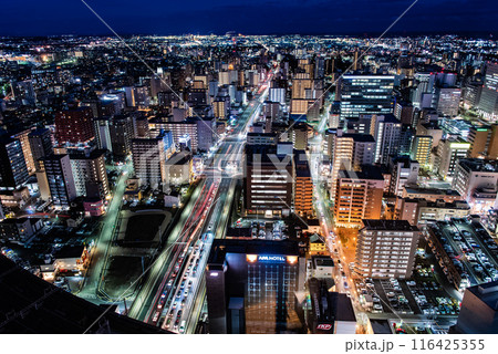 夜景 ~仙台・AER展望テラス・2~ 夜景 ~仙台・AER展望テラス・2~ 116425355