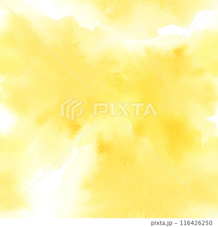 Abstract yellow stains seamless pattern. Watercolor continuous hand painted backdrop. Fabric print design for energetic, sunny, summer vibe. Background template for textile, paper, stationery Abstract yellow stains seamless pattern. Watercolor continuous hand painted backdrop. Fabric print design for energetic, sunny, summer vibe. Background template for textile, paper, stationery 116426250