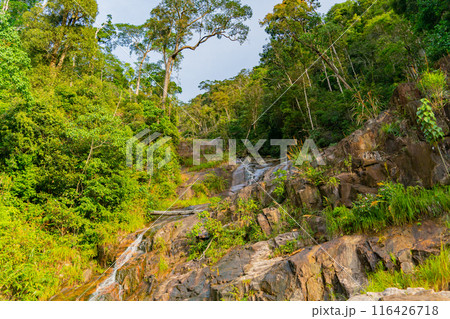 A small waterfall. A small waterfall. 116426718