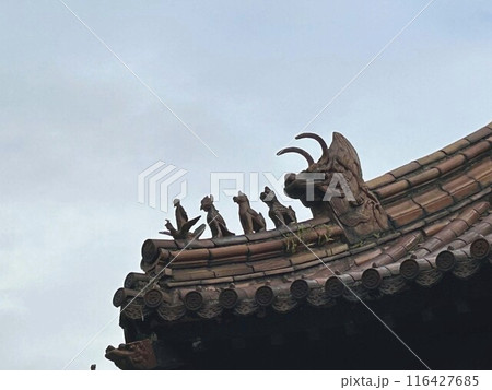 二二八和平公園の翠亨閣の屋根 二二八和平公園の翠亨閣の屋根 116427685