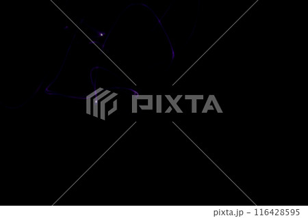 パープルカラー系光跡イメージ (背景素材) パープルカラー系光跡イメージ (背景素材) 116428595