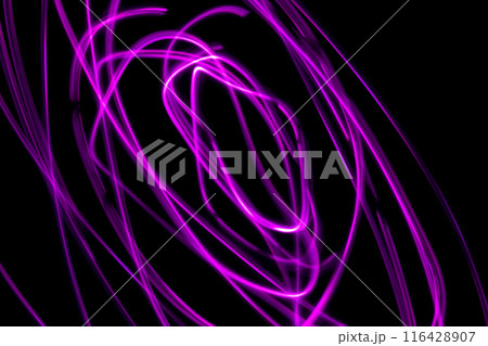ピンクカラー系光跡イメージ (背景素材) ピンクカラー系光跡イメージ (背景素材) 116428907