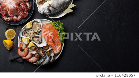 Seafood Platter Delight 116429057