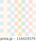 pastel color square seamless pattern 116429379