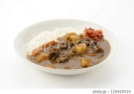 おいしそうなビーフカレーライス おいしそうなビーフカレーライス 116429514