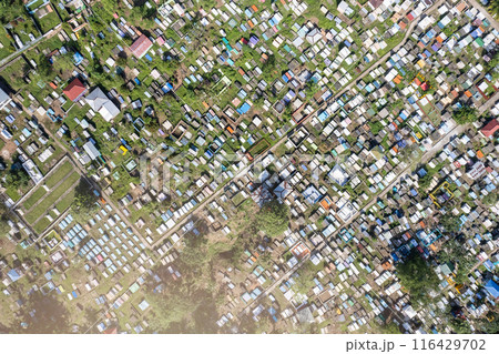 Cemetery in Bluefield town Nicaragua 116429702
