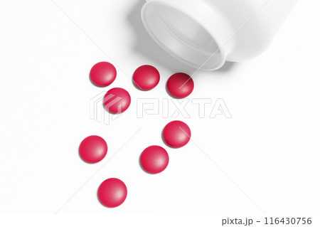 Remains of pills Remains of pills 116430756