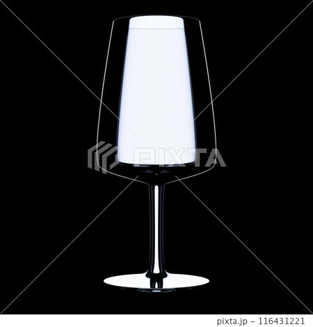 Empty wine glass Empty wine glass 116431221