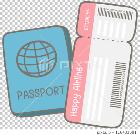 Kid hand drawn cute camping picnic trip element passport air ticket Kid hand drawn cute camping picnic trip element passport air ticket 116432681