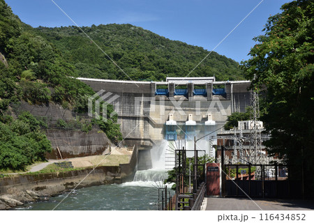 天ヶ瀬ダムと天ヶ瀬発電所　宇治 116434852