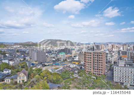 【福山城からの風景】 広島県福山市丸之内 116435048
