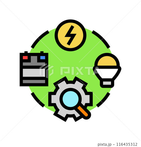 behavioral changes color icon vector illustration 116435312