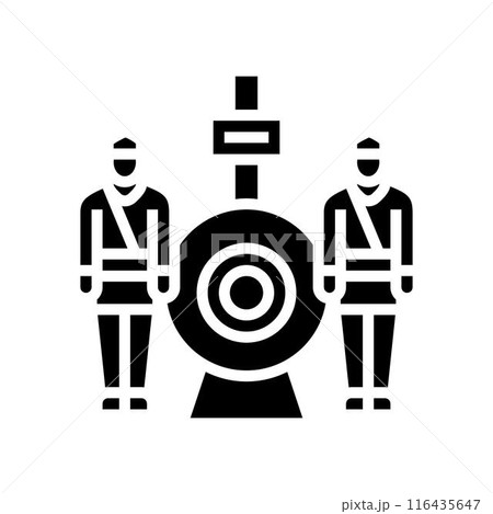 national memorial day chinese holiday glyph icon vector illustration 116435647