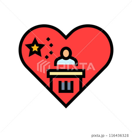 national day of patriotic education color icon vector illustration 116436328