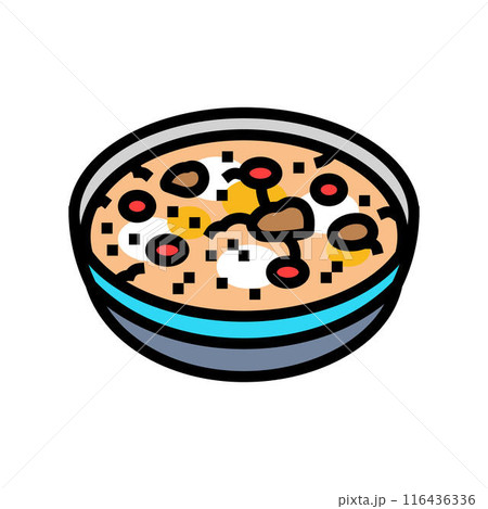 laba festival chinese holiday color icon vector illustration 116436336