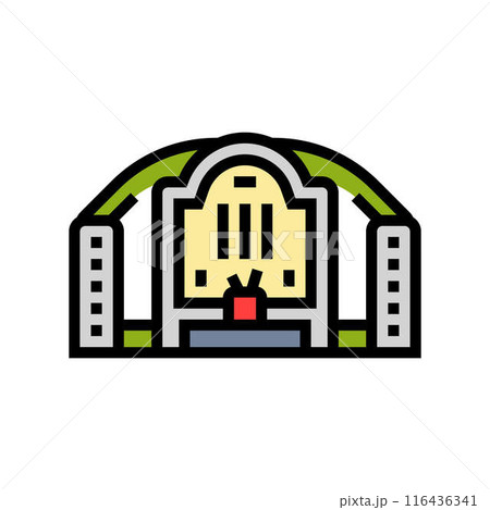 qingming festival chinese holiday color icon vector illustration 116436341