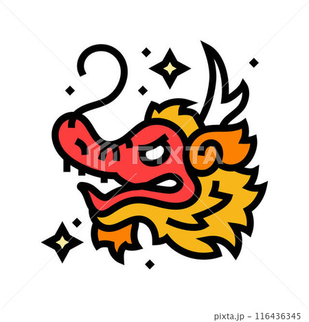 chinese new year chinese holiday color icon vector illustration chinese new year chinese holiday color icon vector illustration 116436345