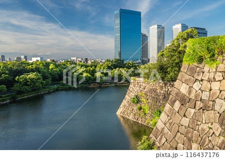 大阪ビジネスパーク 大阪城内からの風景 大阪ビジネスパーク 大阪城内からの風景 116437176