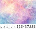 Pastel Digital Abstract Pattern - Soft Shapes and Dreamy Effect 116437883