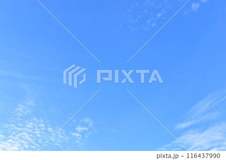 beautiful blue sky and white fluffy group of clouds in the morning, natural background beautiful blue sky and white fluffy group of clouds in the morning, natural background 116437990