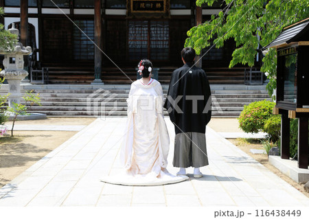 和装婚礼、和装フォトウエディング、白無垢・紋付袴ロケーション撮影、ブライダルフォト 和装婚礼、和装フォトウエディング、白無垢・紋付袴ロケーション撮影、ブライダルフォト 116438449