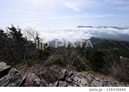 四阿山登山、長野県、群馬県 116438848