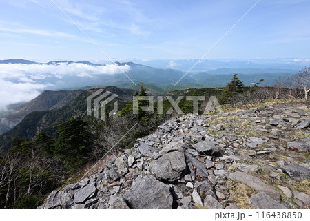 四阿山登山、長野県、群馬県 116438850