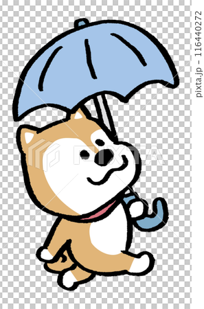 二頭身でシンプルでかわいい柴犬のキャラ素材 二頭身でシンプルでかわいい柴犬のキャラ素材 116440272