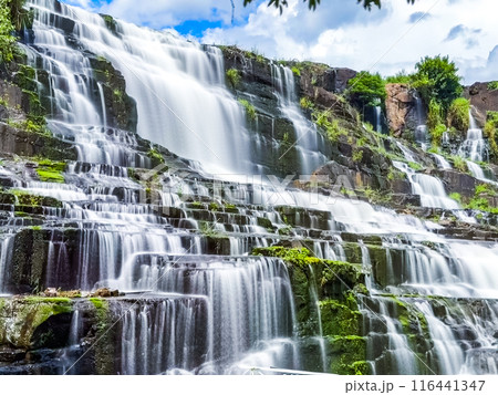 Pongour Waterfall in Dalat, Vietnam 116441347