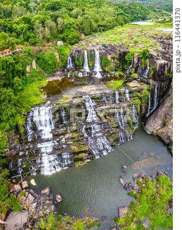 Pongour Waterfall in Dalat, Vietnam Pongour Waterfall in Dalat, Vietnam 116441370