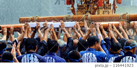 真夏の深川祭りで江戸っ子の心意気を楽しむ 116441923