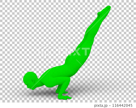 A man who poses 116442045