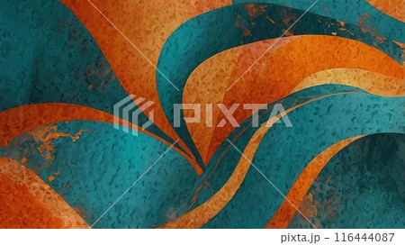 blue and orange Abstract wallpaper colorful textured design background 116444087