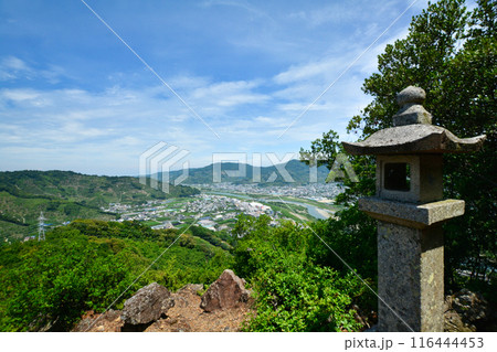 雲雀山山頂から有田川を望む　【和歌山県有田市】 116444453