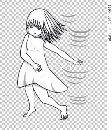 Dancing girl Dancing girl 116444641