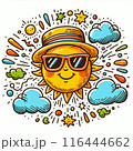 ご機嫌なお日様 116444662