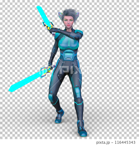 サイバーウーマン 116445343