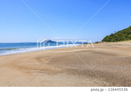 伊良湖岬の恋路ヶ浜　愛知県田原市 116445536