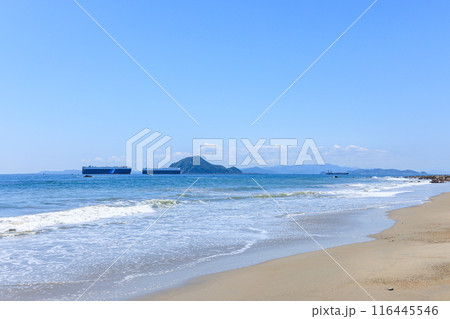 伊良湖岬の恋路ヶ浜　愛知県田原市 116445546