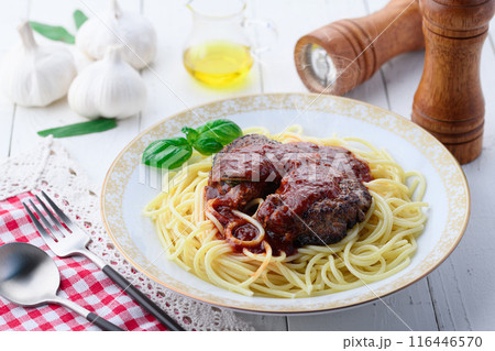 ハンバーグスパゲティ ハンバーグスパゲティ 116446570