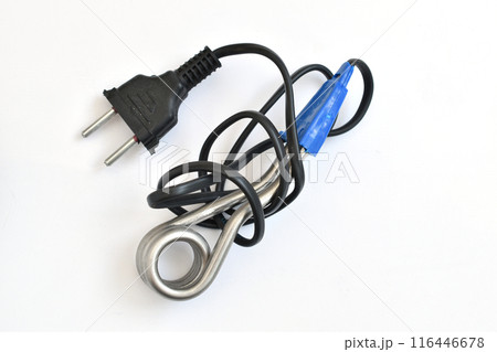 Small boiler on a white background. 116446678