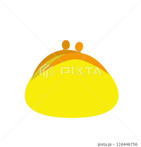 口があいたがま口財布 口があいたがま口財布 116446756