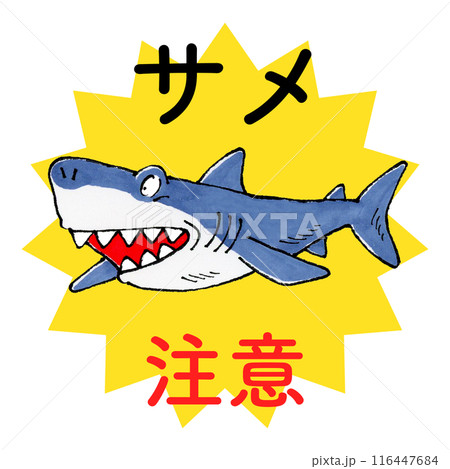 サメ注意 116447684