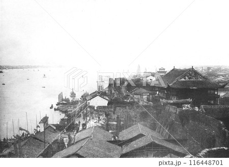 昔の中国 武昌 黄鶴楼より 昔の中国 武昌 黄鶴楼より 116448701