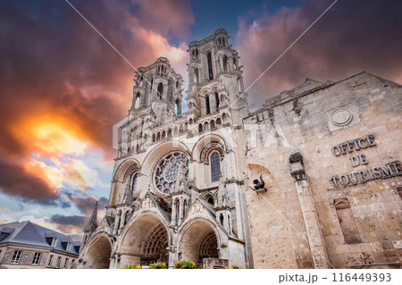Cathedral of Our Lady , Laon, France Cathedral of Our Lady , Laon, France 116449393