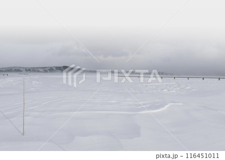 冬の美ヶ原高原 116451011