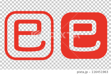 Snake seal New Year's card stamp 116451963