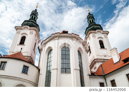 Strahov Monastery, a Premonstratensian abbey founded in 12 century, located in Strahov, Prague, Czech Republic 116452008