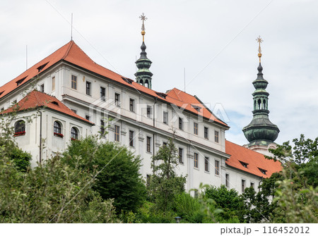 Strahov Monastery, a Premonstratensian abbey founded in 12 century, located in Strahov, Prague, Czech Republic 116452012